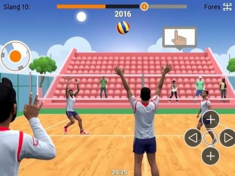 Volleyball Dream India gameplay screenshot